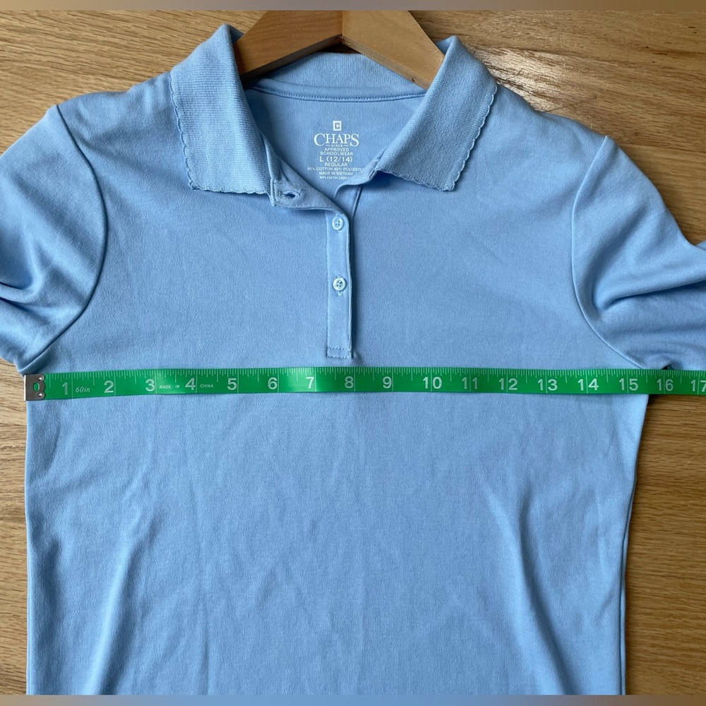 Bundle of Light Blue School Uniform Tops Size Large NEW WITH TAGS - Picture 8 of 11